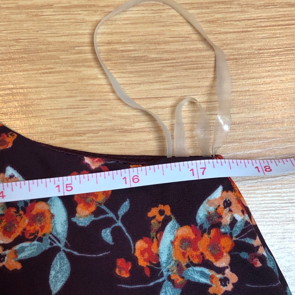 PEACH LOVE California Runway Seven floral shirt S - Picture 10 of 14